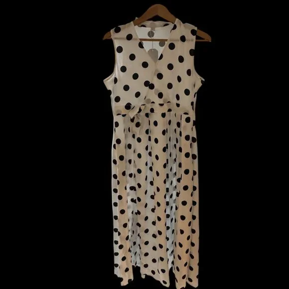 Polka Dot Midi Dress - Picture 2 of 2